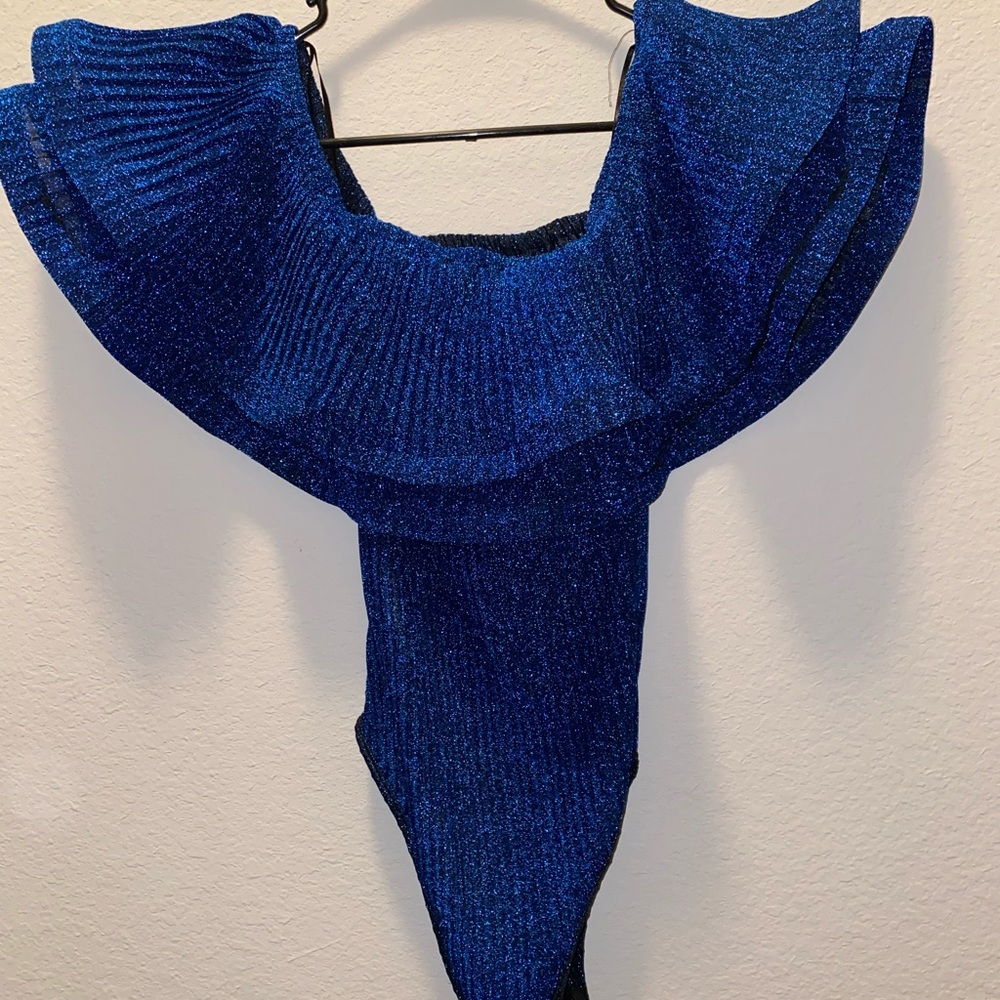 Blue Mystic Selena Style Bodysuit
